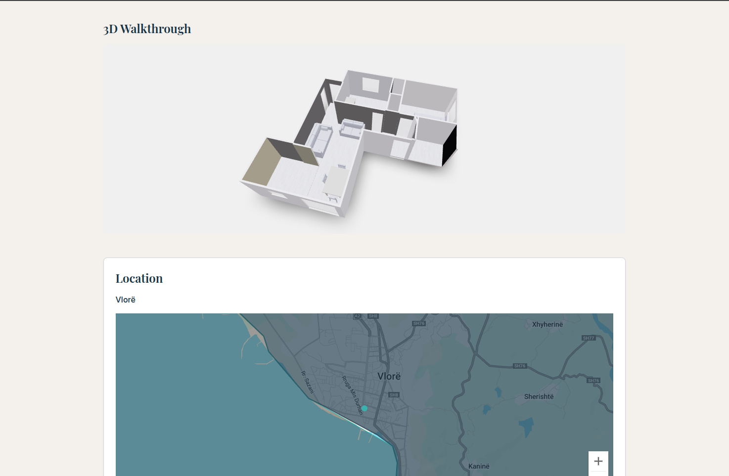 AlbaHaven - fastighetens detaljsida