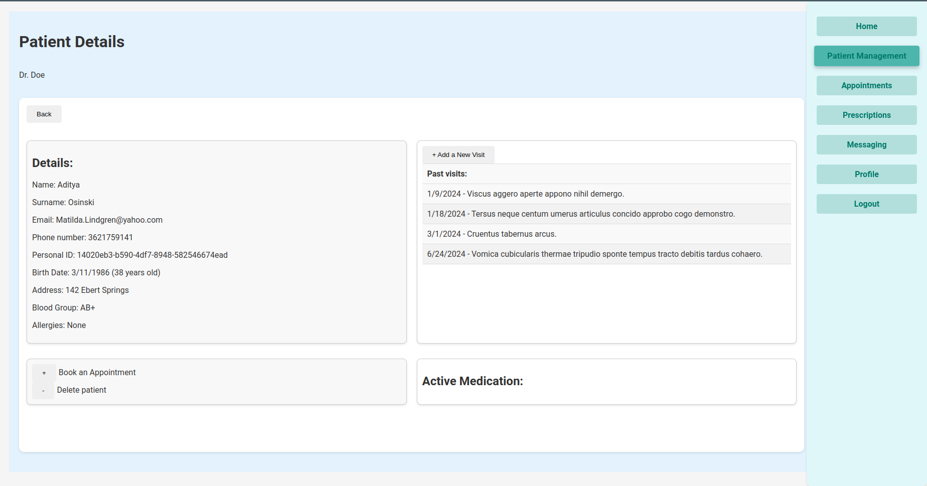 Docal - Doctor Messaging System