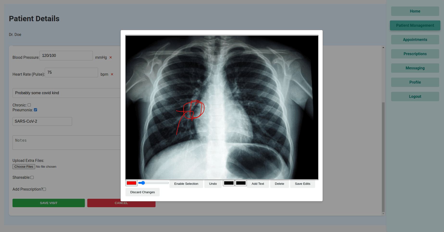 Docal - WHO API Integration for Diagnoses